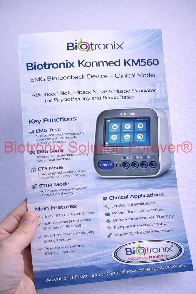Konmed KM-560 EMG Biofeedback Device with Therapy Interface