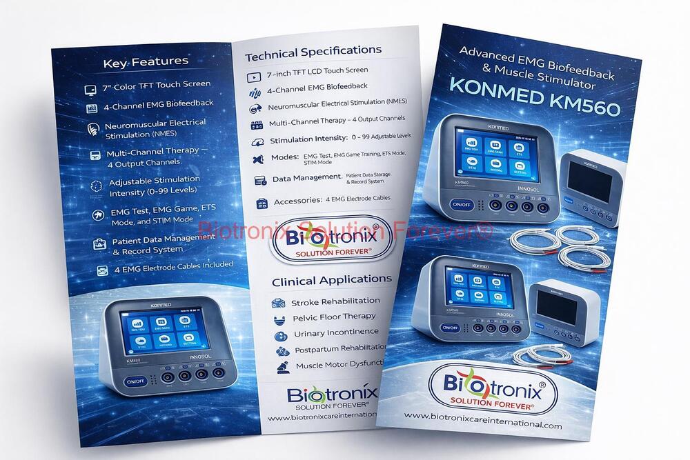 Konmed KM-560 Professional Biofeedback Machine for Hospitals