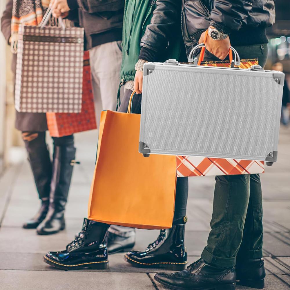 Aluminium & Wooden Multipurpose Portable Suitcase