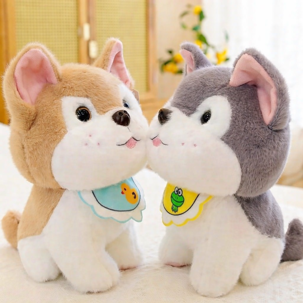 SCARF DOG SOFT TOY