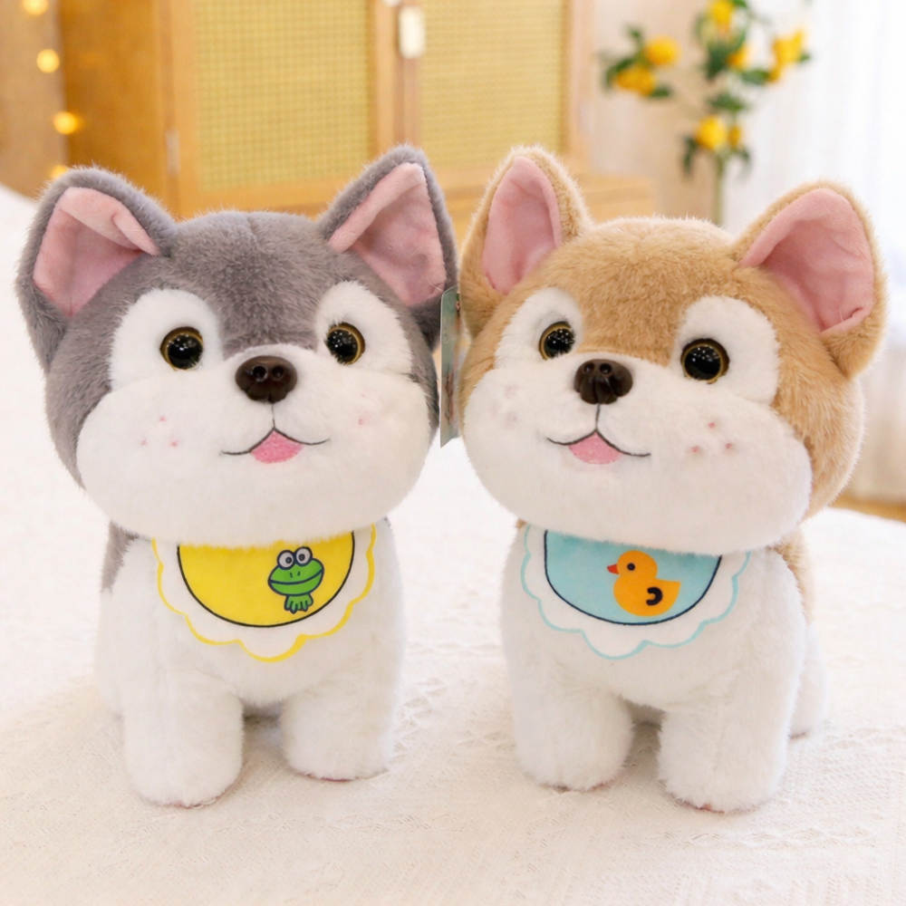 SCARF DOG SOFT TOY