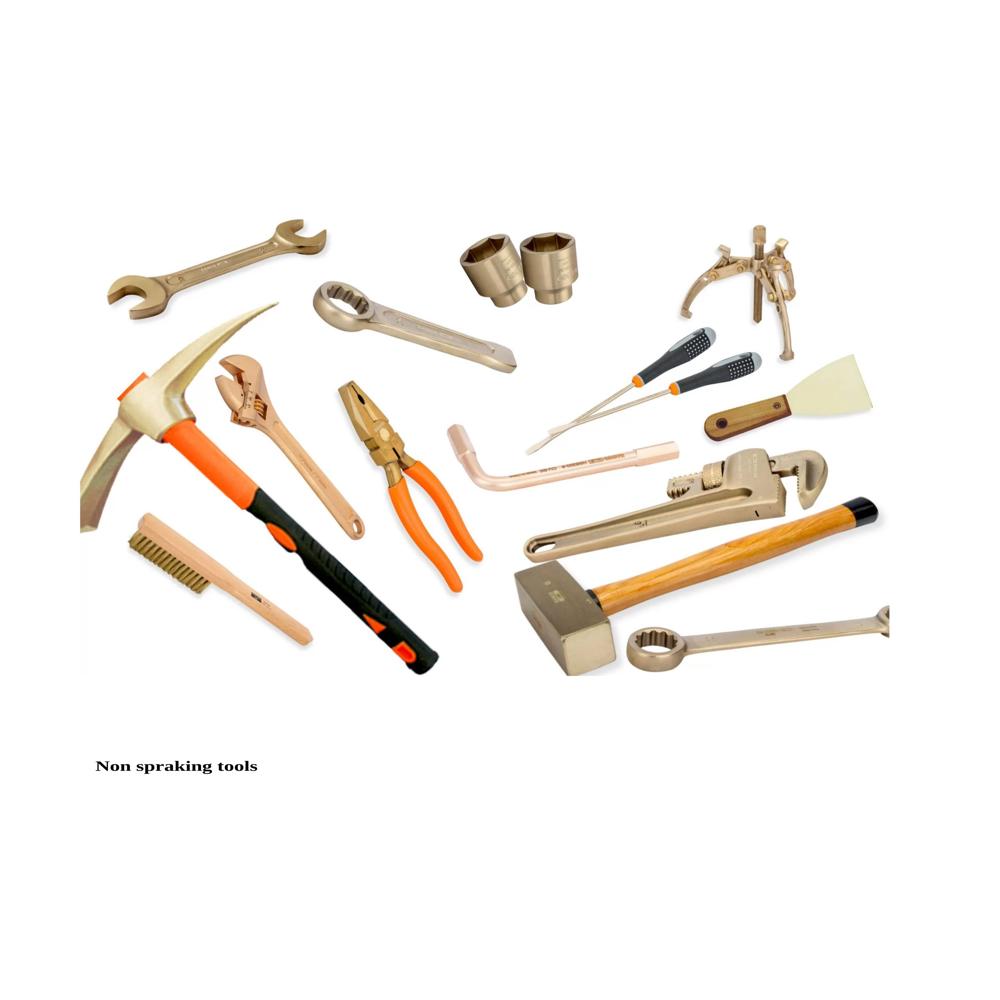 Non-sparking Tools - Beryllium Copper, Aluminium Bronze, Polished Anti-corrosion Finish, Ergonomic Anti-slip Grip