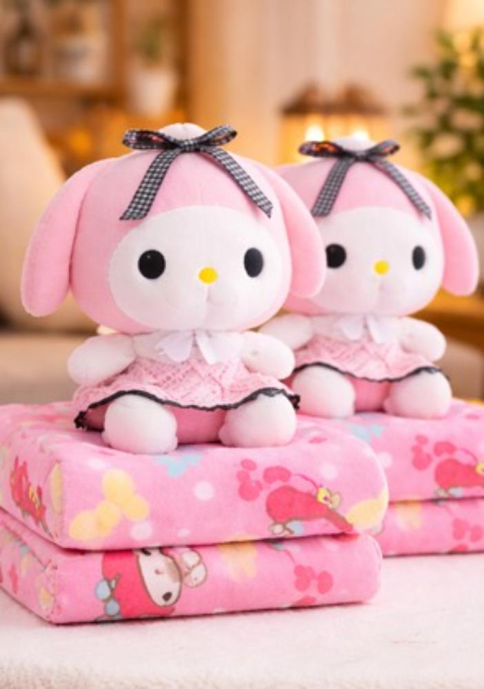 BLANKET KUROMI SOFT TOY