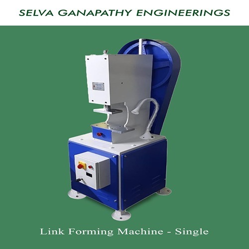 Chain link making machine