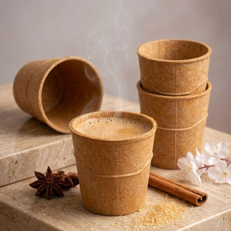 80ml Elaichi Flavoured Tea Edible Cup