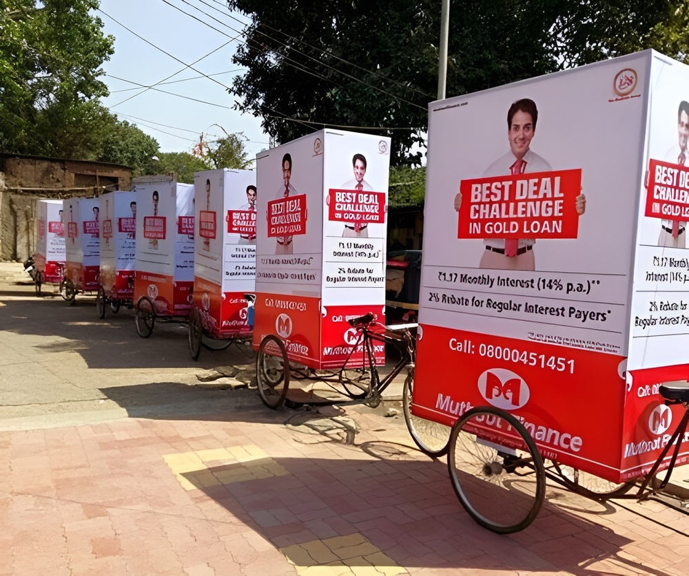 Rickshaw Tricycle Advertising Service