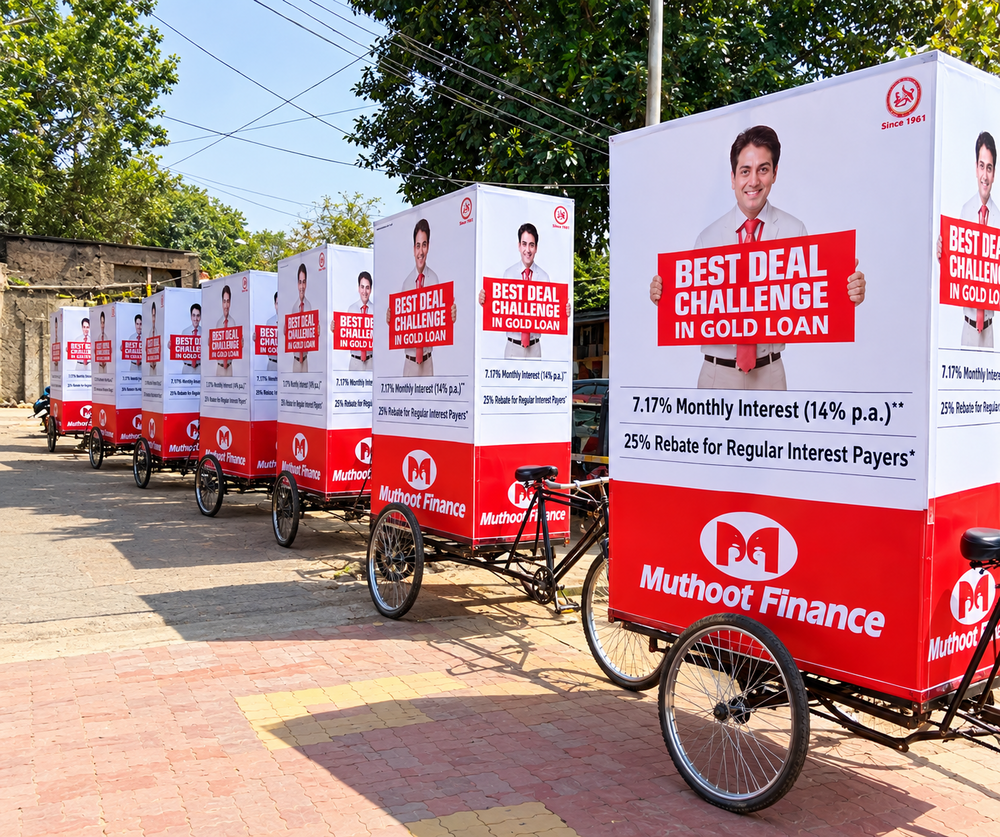 Rickshaw Tricycle Advertising Service