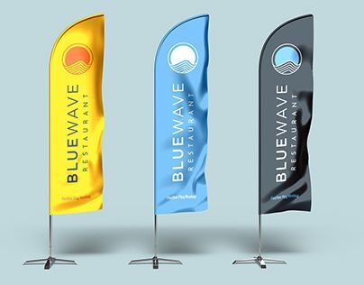 Feather Flag Advertising Printing Service
