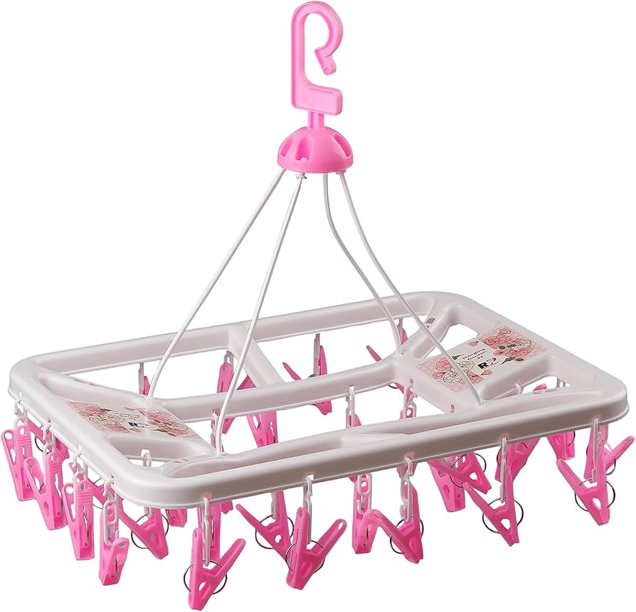 Rp010 Square Foldable Hanger For Cloth - Color: White