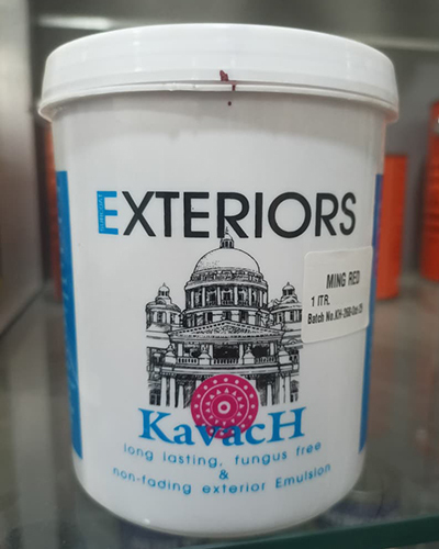 1Ltr Ming Red Exteriors Emulsion