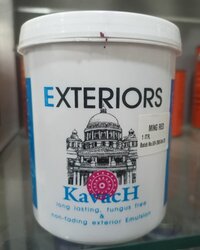 1ltr Ming Red Exteriors Emulsion - Cas No: Na (paint Mixture)