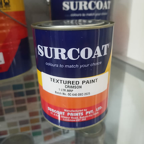 Textured Paint Crimson