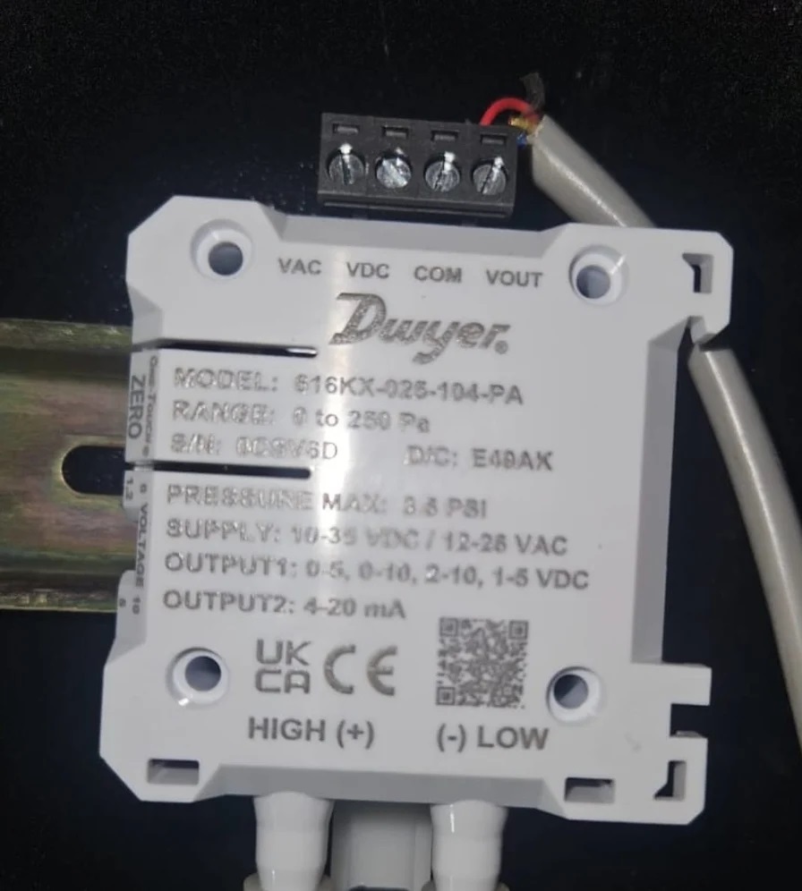 Dwyer 616KX-025-107-IN Differential Pressure Transmitter