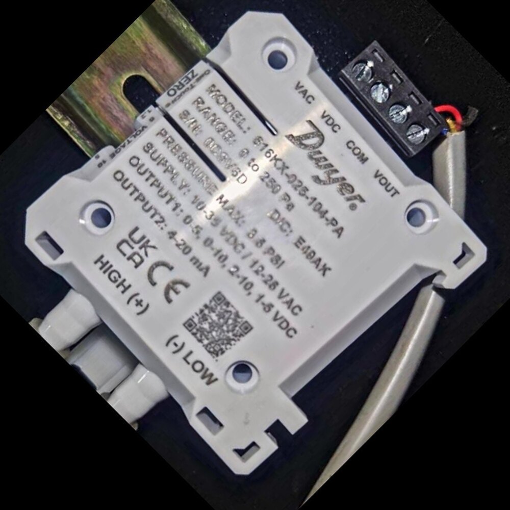 Dwyer 616KX-025-107-IN Differential Pressure Transmitter