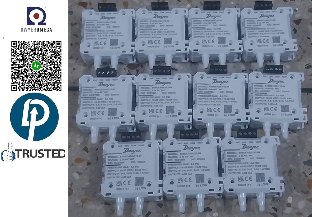DWYER >> 616KX-100-112-IN >> DIFFERENTIAL PRESSURE TRANSMITTER>>Manufacturer  DWYER OMEGA