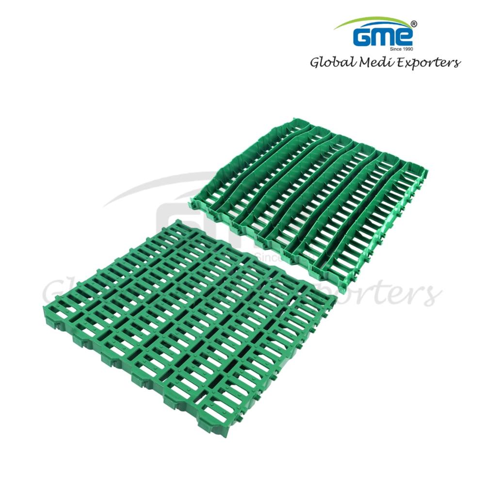 Plastic Slatted Flooring Mat - Ppcp Material, 70 Mm Thickness | Easy To Use, Comfortable And Durable Solution With Various Color Options