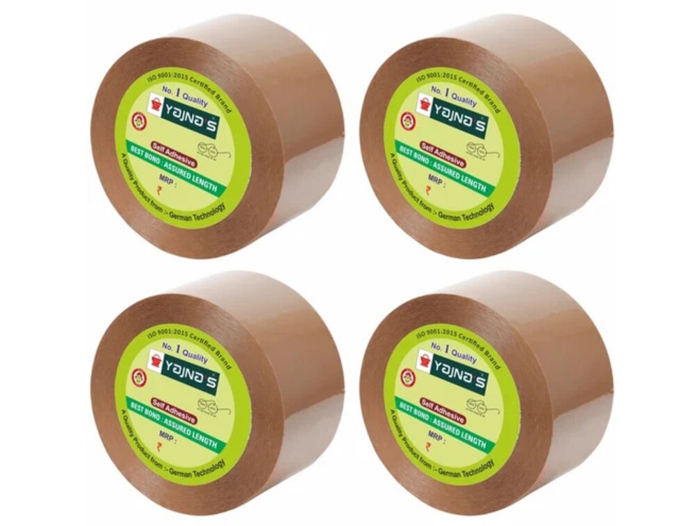 2 Inch 65 Meter Brown BOPP Tape