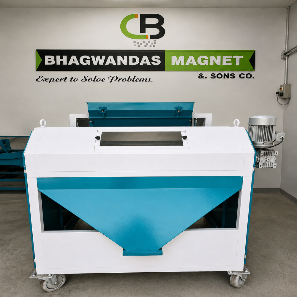 Magnetic Destoner Separators - Capacity: 4 Ton