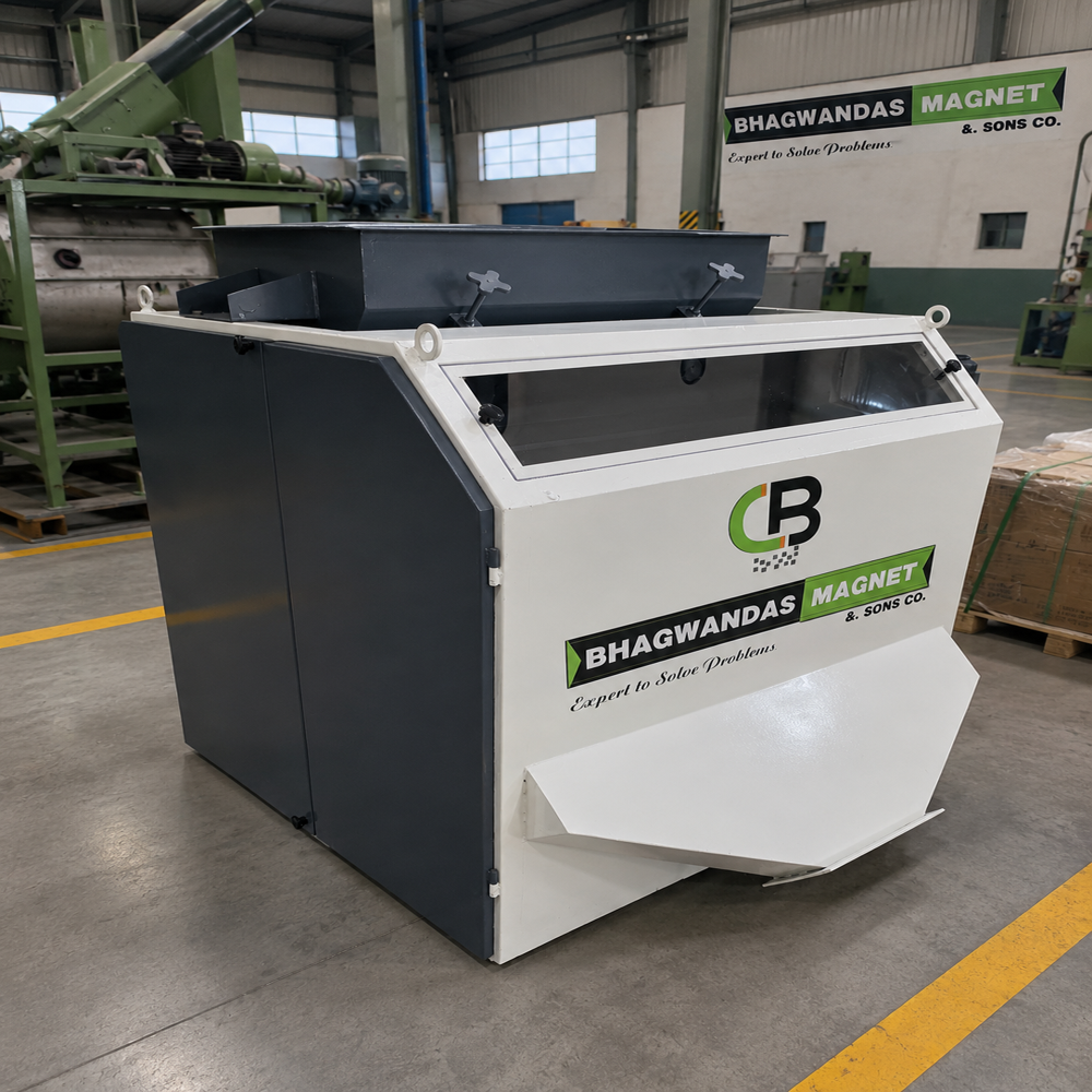 Three Phase Magnetic Destoner - Capacity: 4 Ton