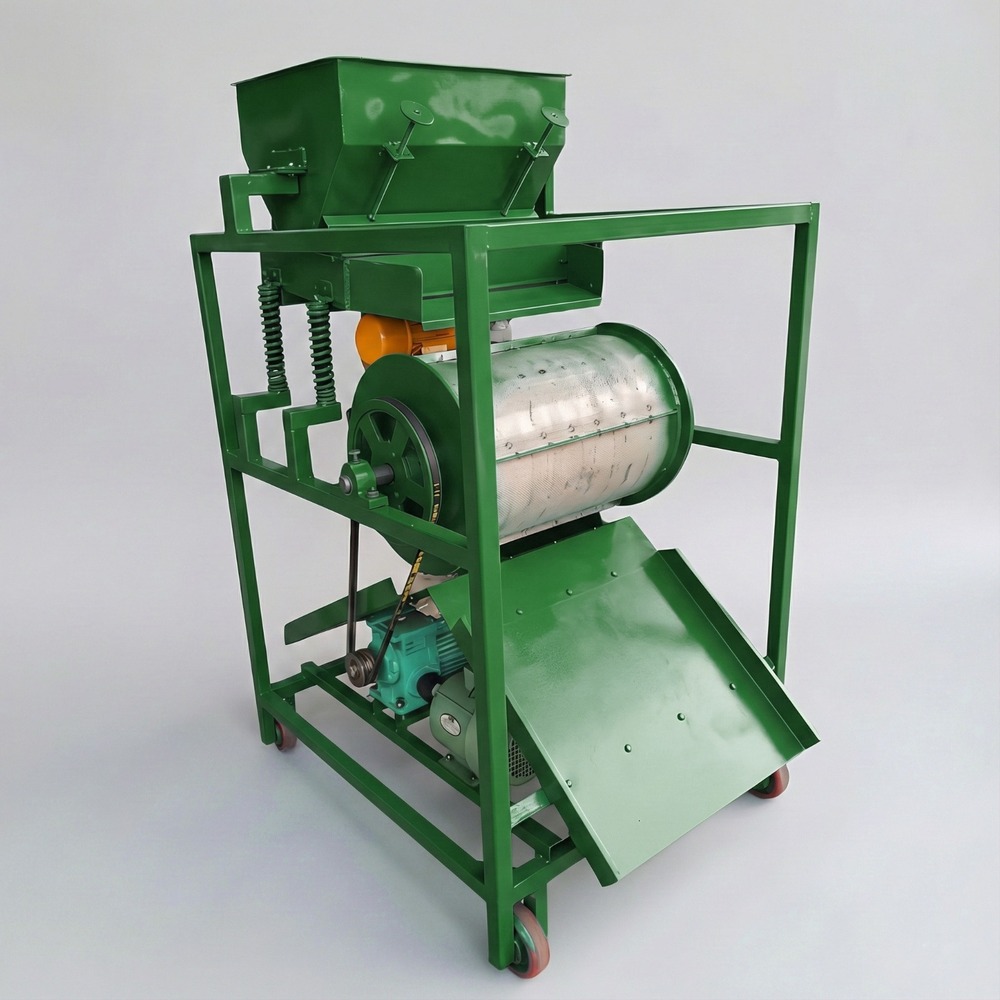 Magnetic Drum Separator - Capacity: 1.5 Ton/Hour