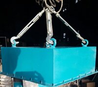 Suspension Permanent Magnet - Color: Blue