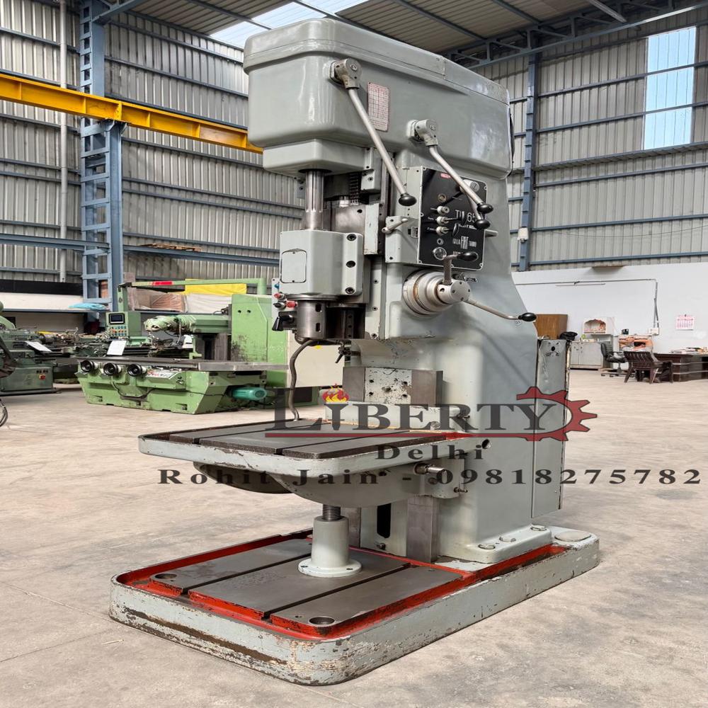 FIAT Italy 65 mm Capacity Heavy Duty Column Drilling Machine