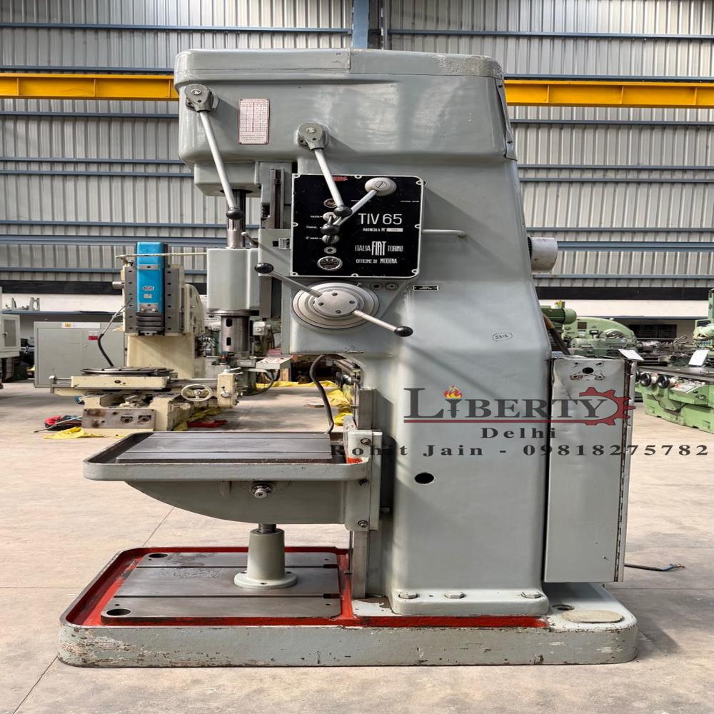 FIAT Italy 65 mm Capacity Heavy Duty Column Drilling Machine