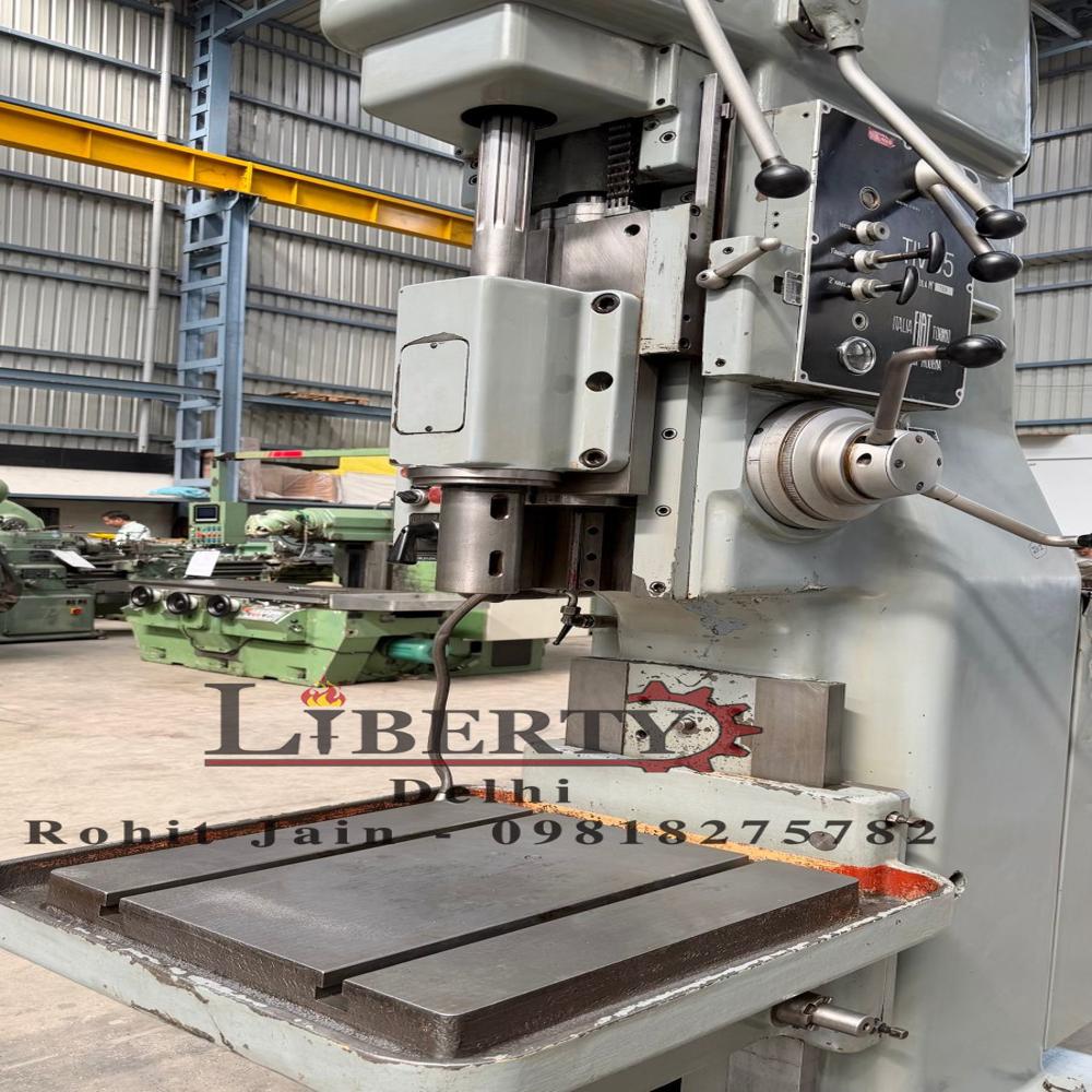 FIAT Italy 65 mm Capacity Heavy Duty Column Drilling Machine