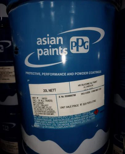 Asian Heat Resisting Silicone Aluminum Paints