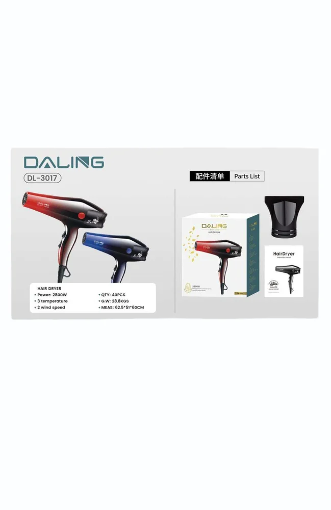 DAILING DL- 3017 HAIR DRYER