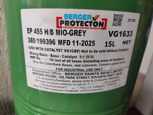 Berger Epilux 455 Hb Mio Coating Grey With Accl