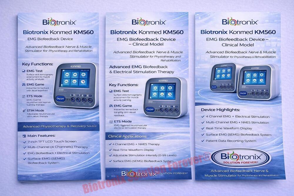 Konmed KM-560 Biofeedback Machine with EMG Multi Mode Therapy