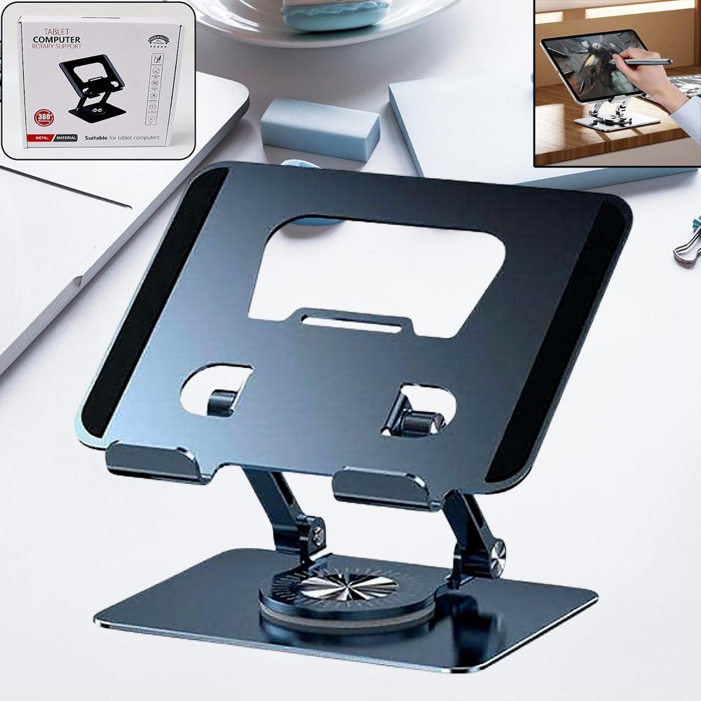 Aluminum Alloy 360 Rotating Bracket, Adjustable Laptop Stand