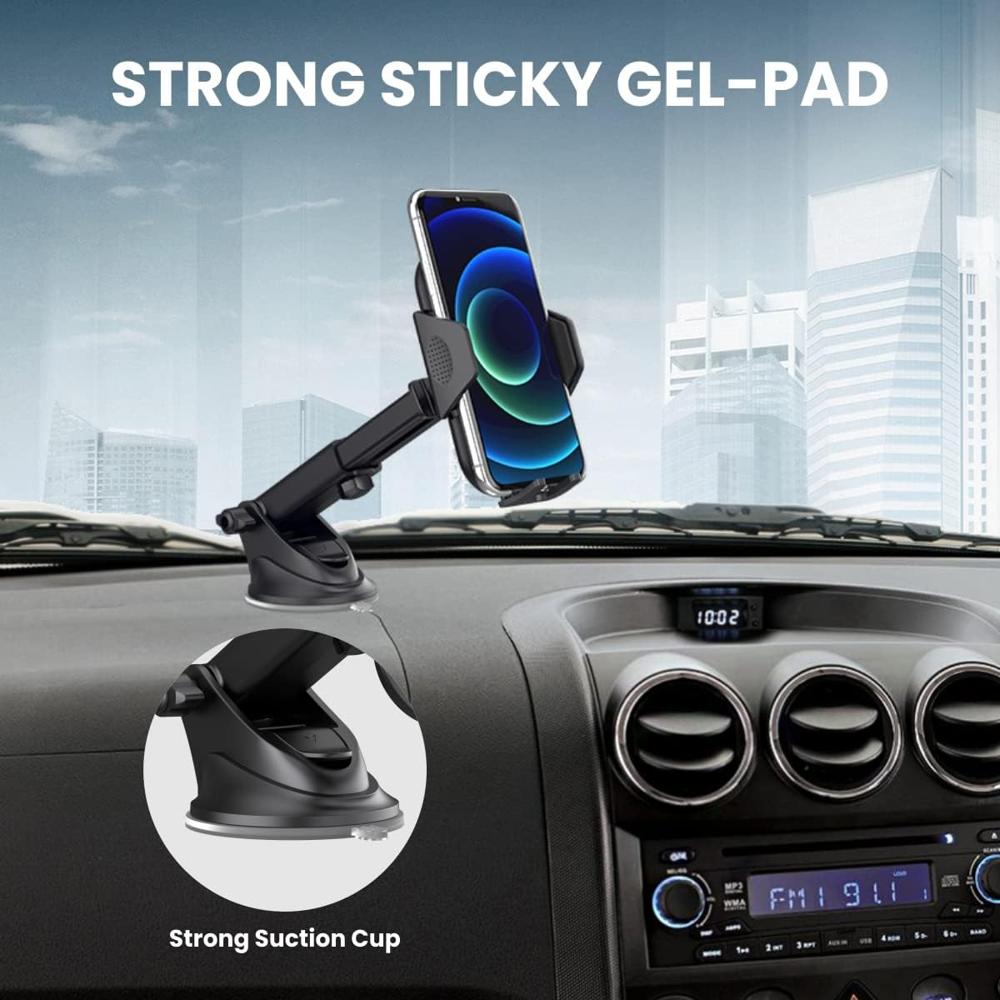 Portronics Clamp M Car Mobile Holder