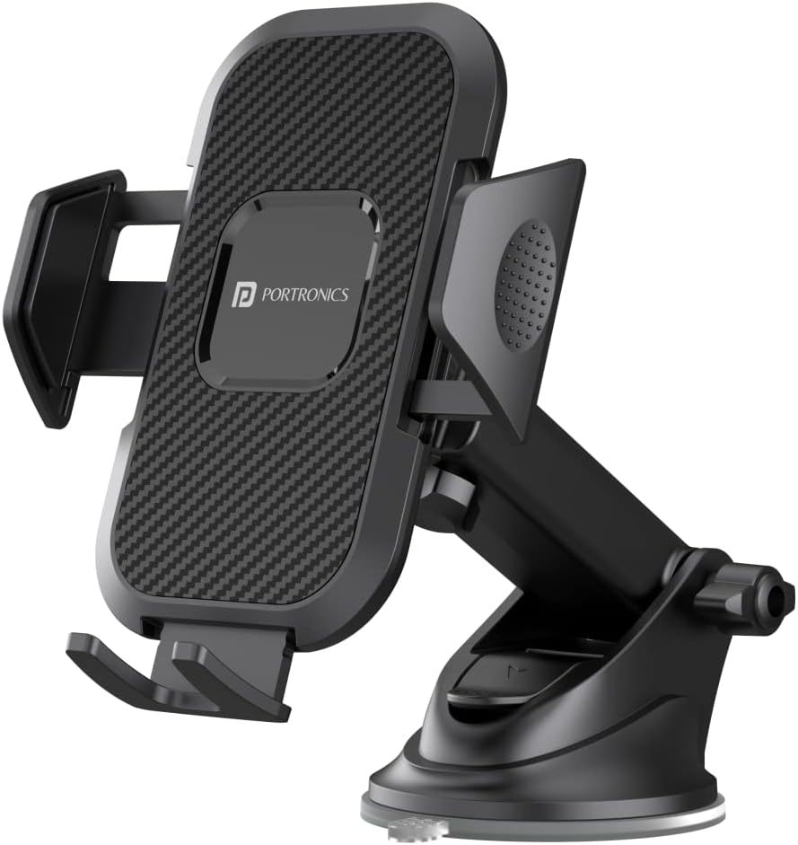 Portronics Clamp M Car Mobile Holder