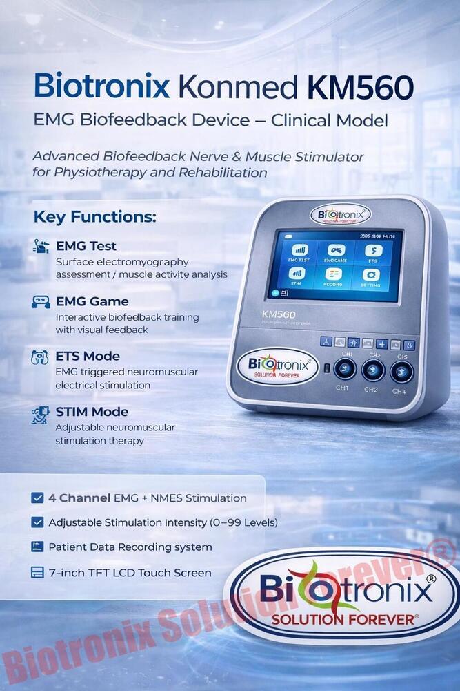 Konmed KM-560 Physiotherapy Biofeedback Device with ETS Modes