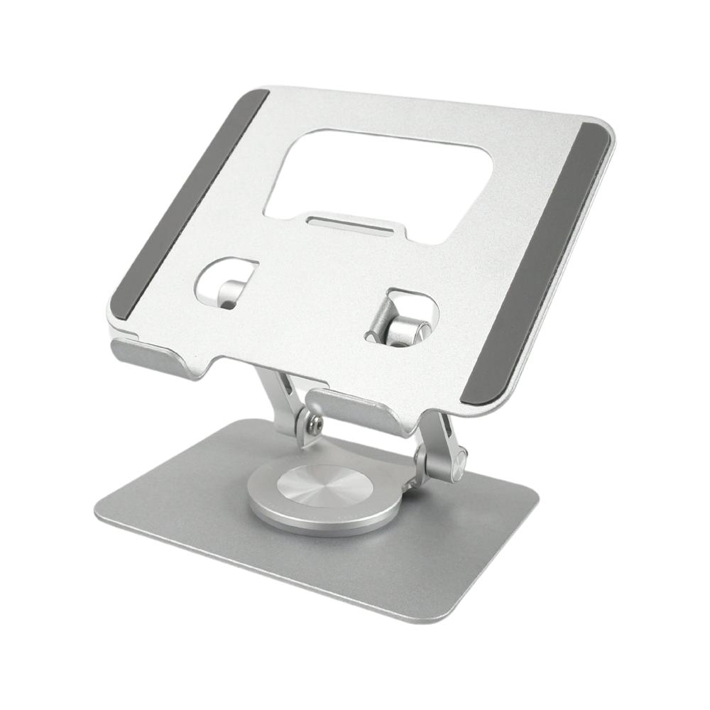 Aluminum Alloy 360 Rotating Adjustable Bracket a Adju Portable Foldable Tablet Stand
