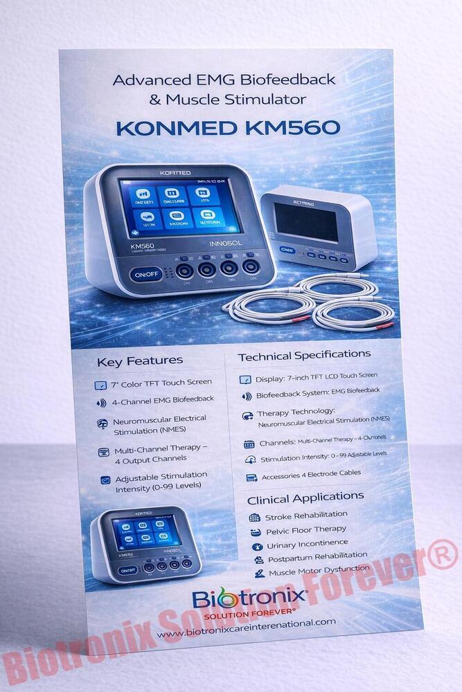 Konmed KM-560 4 Channel Biofeedback System with Muscle Training