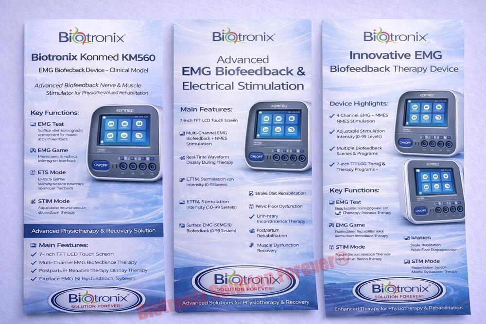 Konmed KM-560 4 Channel Biofeedback System with Muscle Training