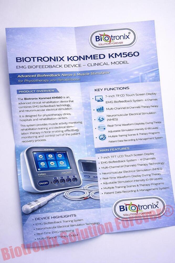Konmed KM-560 4 Channel Biofeedback System with Muscle Training