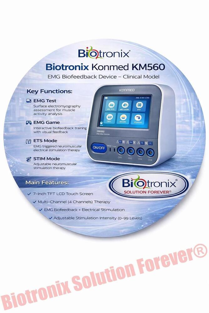 Konmed KM-560 Rehab Biofeedback Machine with Therapy Programs