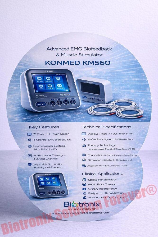 Konmed KM-560 EMG Biofeedback System for Muscle Strengthening