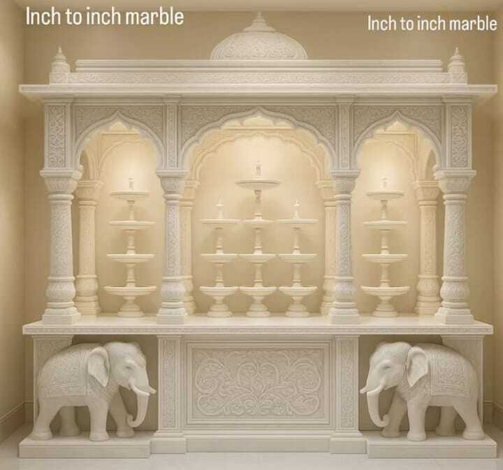 White Marble Temple Chatri