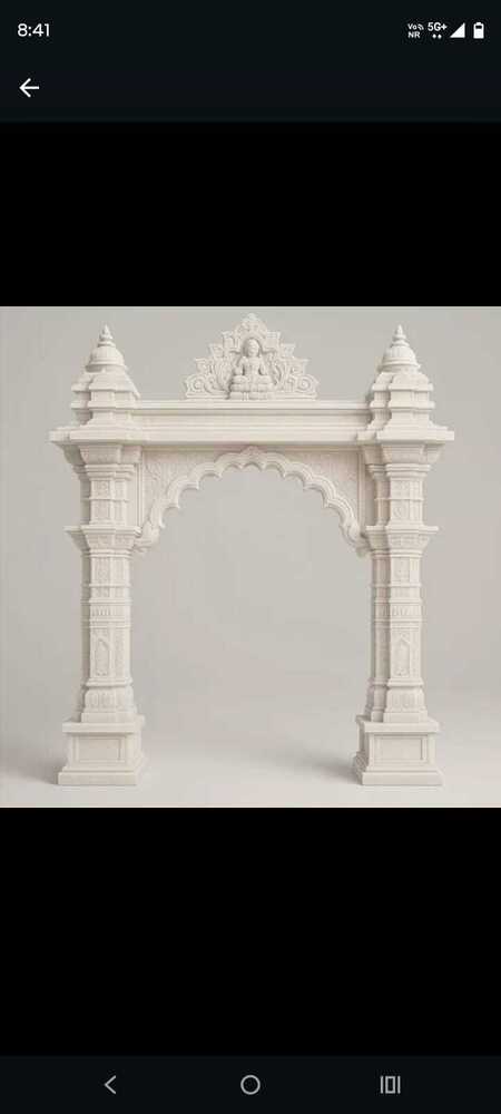 White Marble Temple Chatri