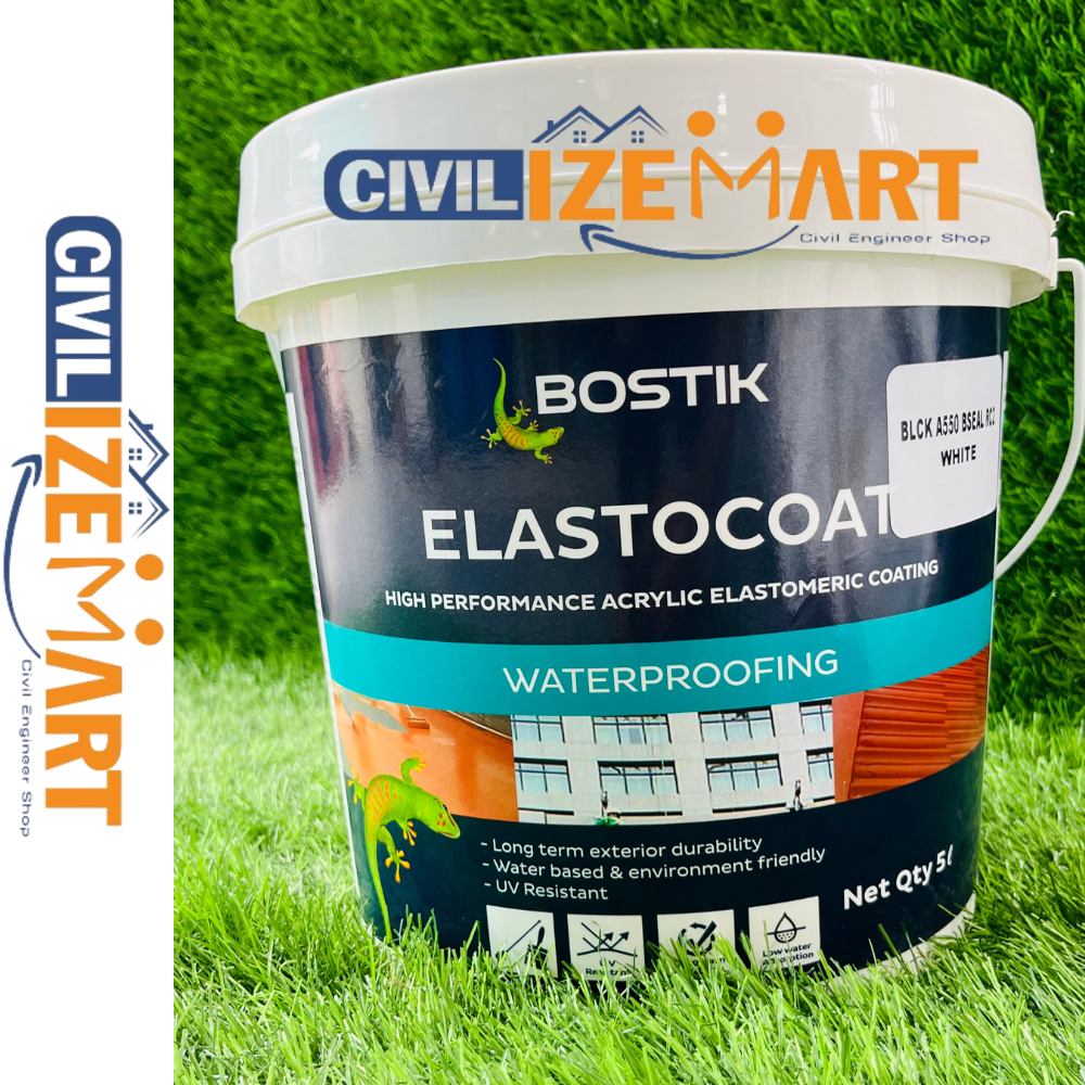 Bostik Elastocoat Waterproofing Coating - Application: Roof