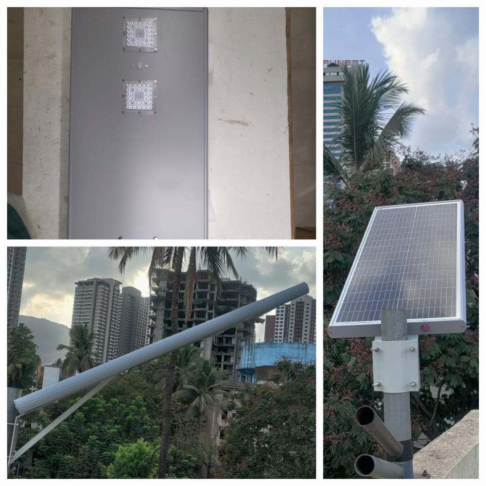 Integrated Solar LED Street Light