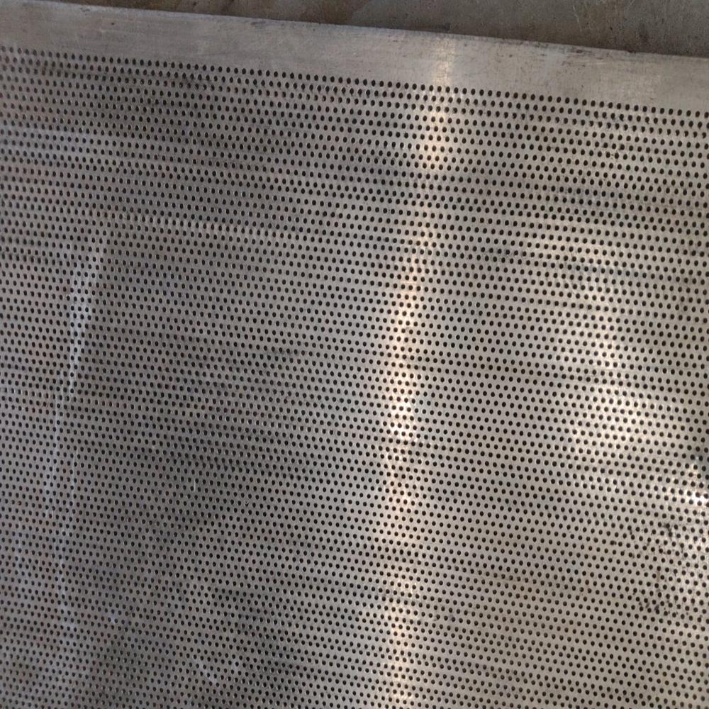 Aluminium Perforated Sheet - Color: Silver