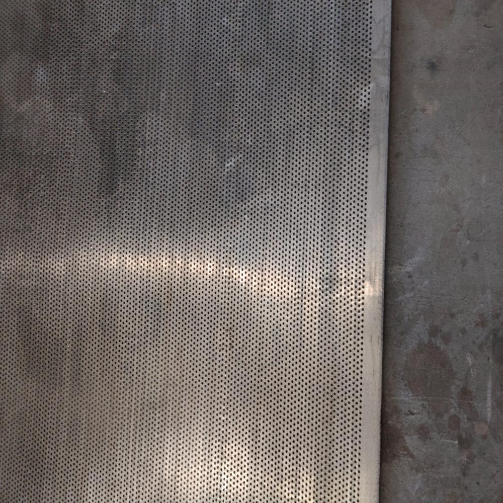 Aluminium Perforated Sheet - Color: Silver