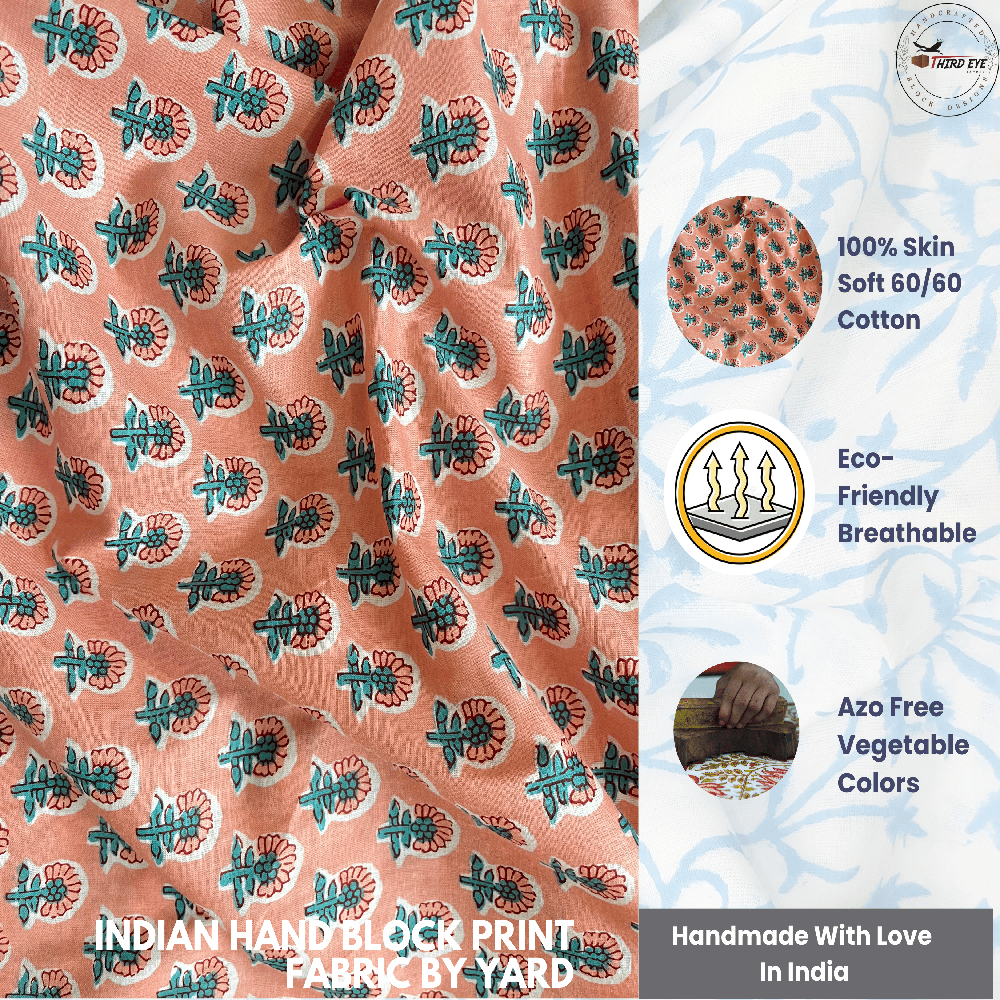 Printed Cotton Fabrics - Color: Multicolor