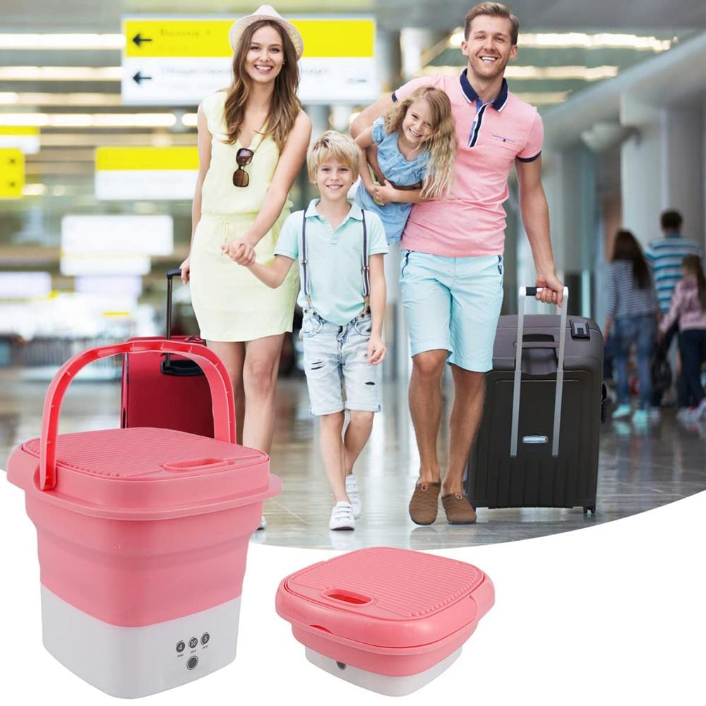 Foldable Electric Washing Bucket (1 Pc)